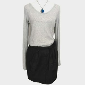 Theory Saks Fifth Ave Narisa Exceed Heather Sea Captain Dress